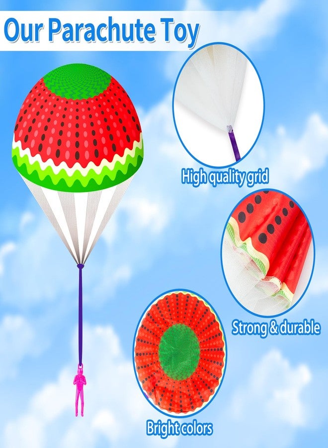 Bloolilies Parachute, 10 Pcs Parachute Toys for Kids Hand Throwing Outdoor Toys with Small Figures, Party Favors for Boys Girls Birthday Easter Valentines Gifts Classroom Prizes Goodie Bags Stuffers - Image 4